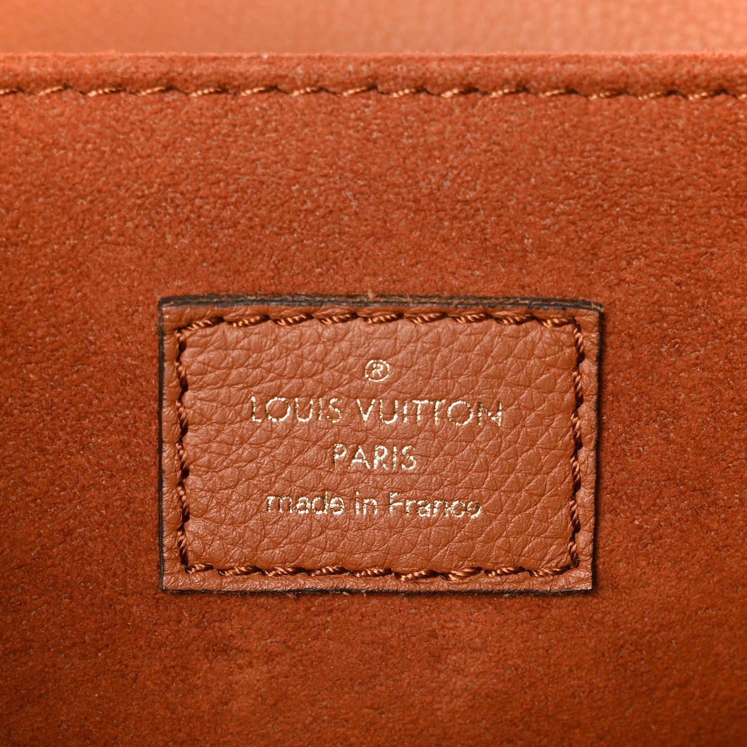 Louis Vuitton Grained Calfskin Lockme Oxford Cognac 8 of 13