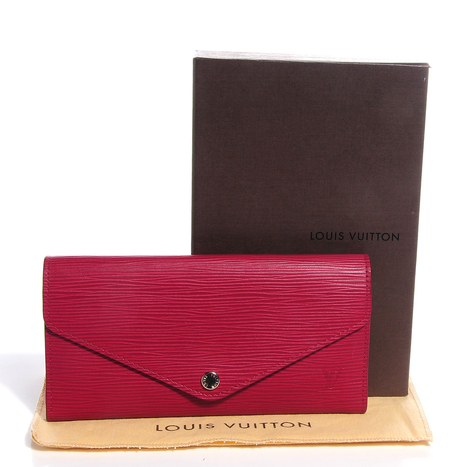Louis Vuitton Epi Josephine Wallet Fuchsia 5 of 8