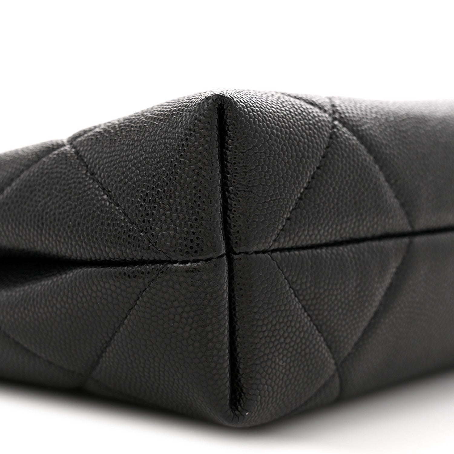Chanel Caviar Quilted A Real Catch Clutch Black 9 of 11
