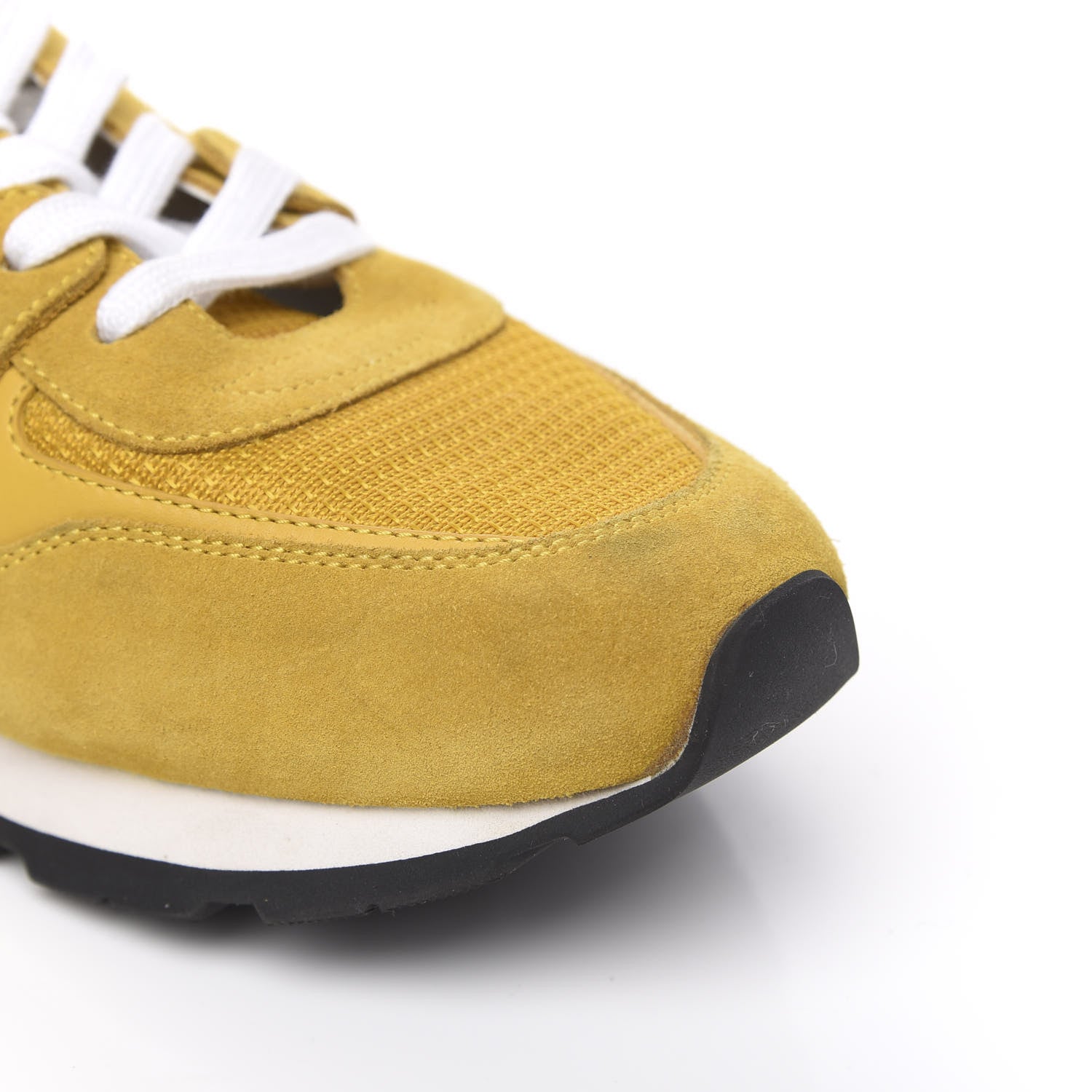 Louis Vuitton Calfskin Suede Abbesses Sneakers 8 Jaune 10 of 11