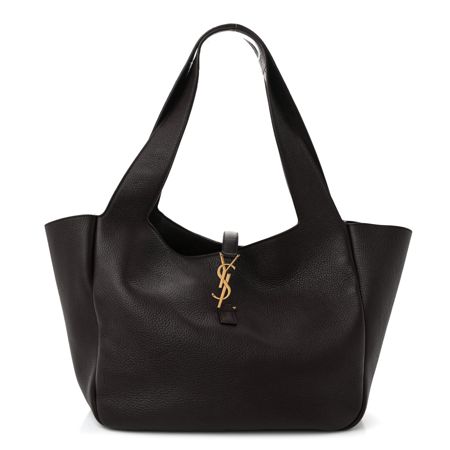 Grained Deerskin Bea Tote Sweet Chocolate