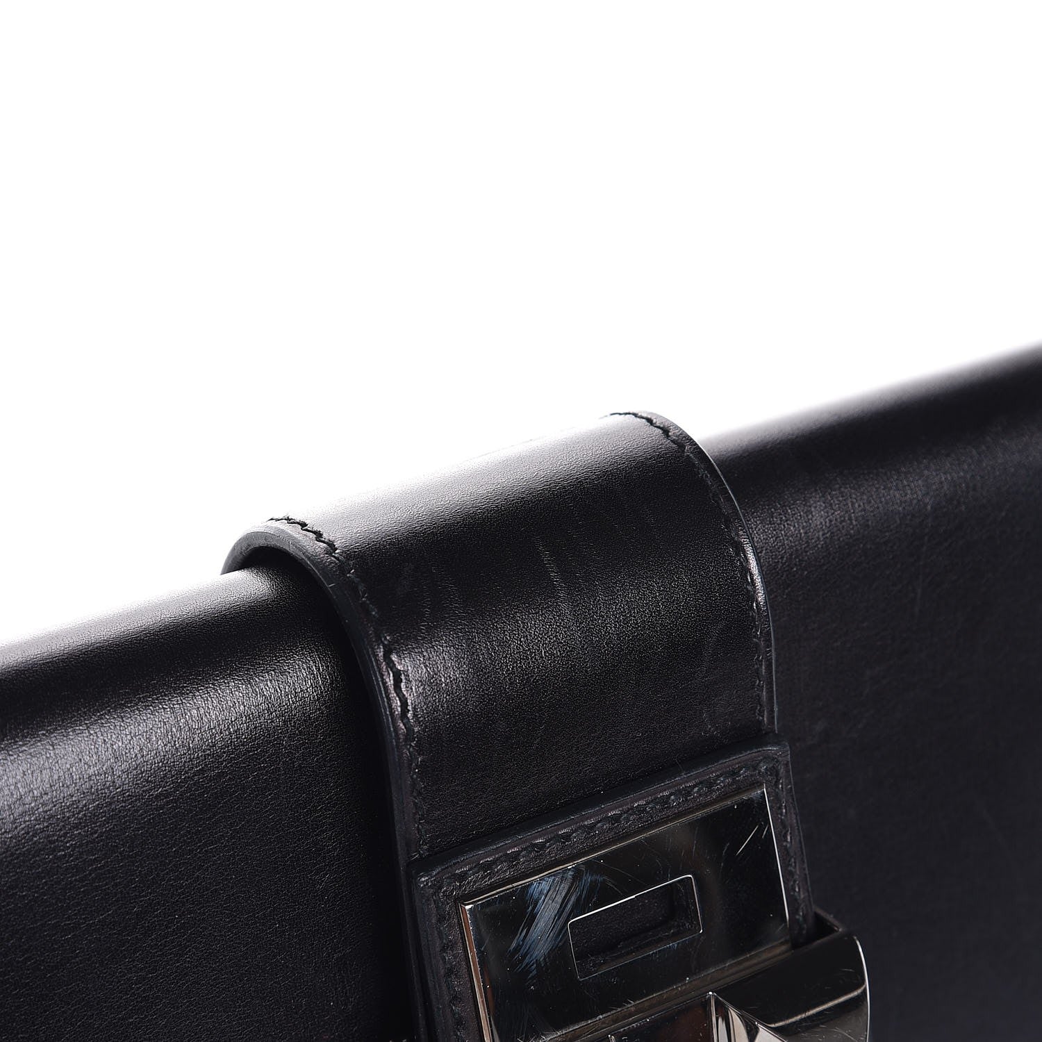 Hermes Box Medor 29 Clutch Black 17 of 20
