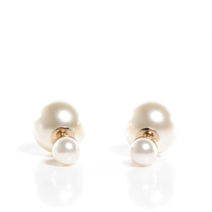 Christian Dior Pearl Mise En Dior Tribal Earrings 5 of 7