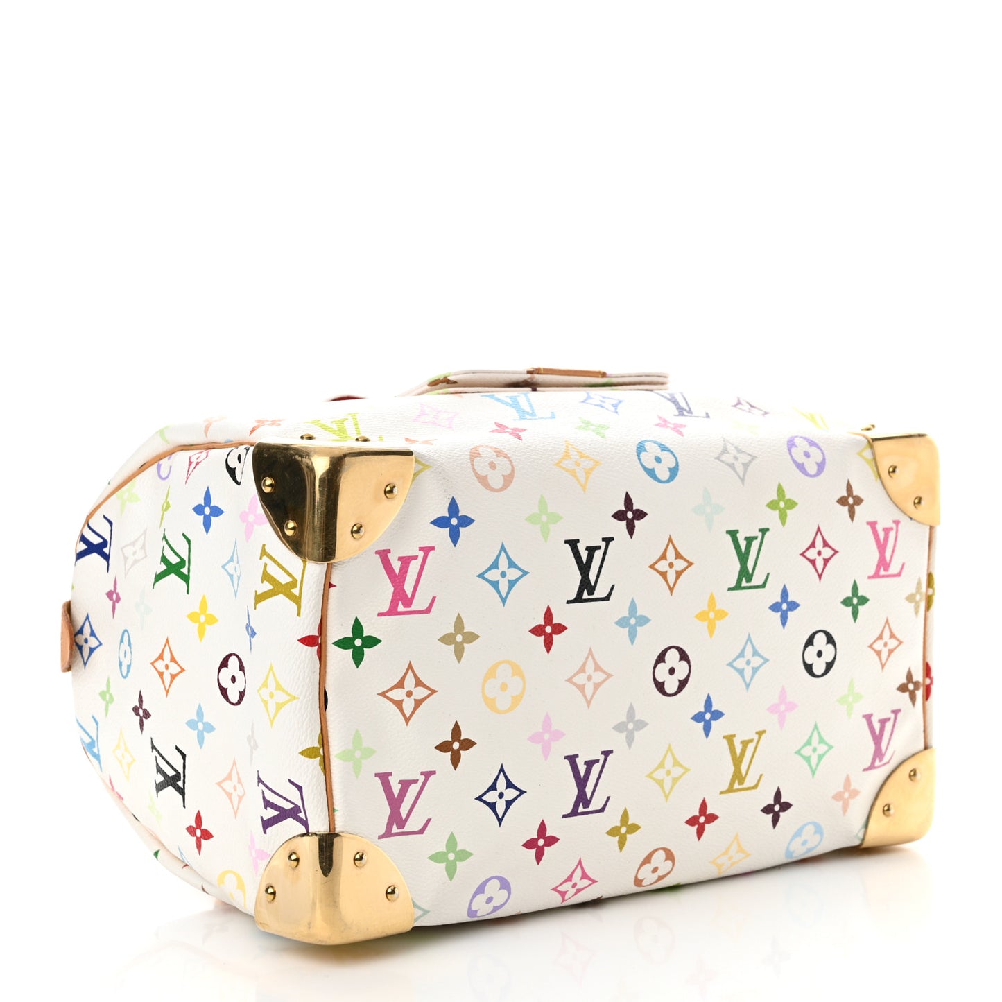 Monogram Multicolor Speedy 30 White