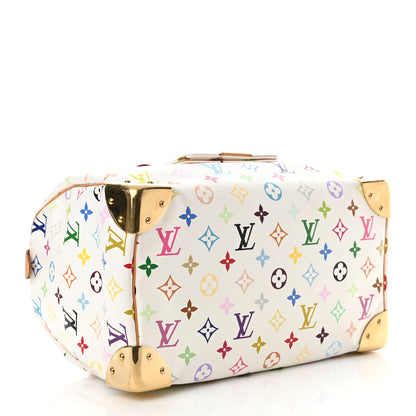 Louis Vuitton Monogram Multicolor Speedy 30 White 4 of 14