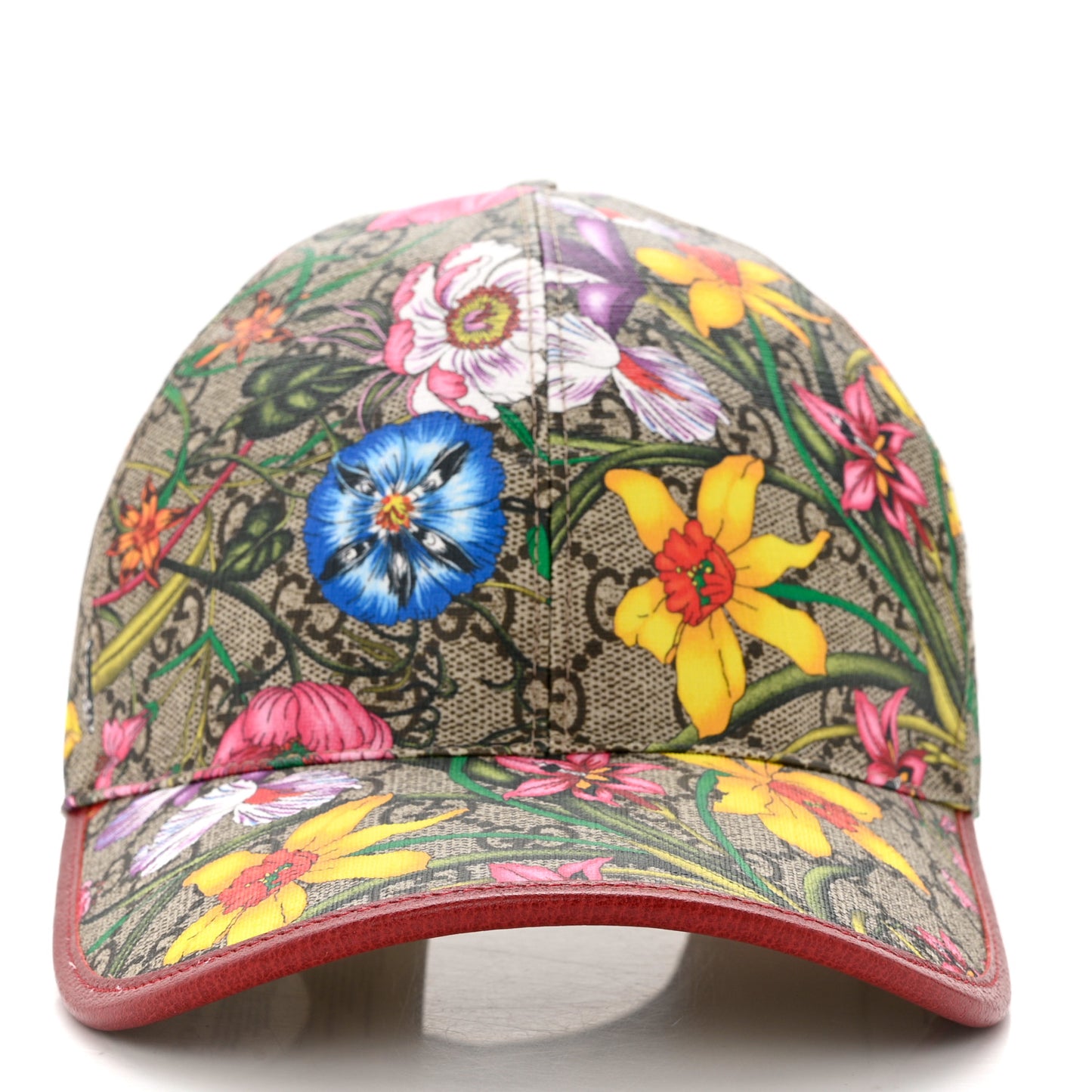 GG Supreme Flora Claudia Baseball Hat 57 M Red