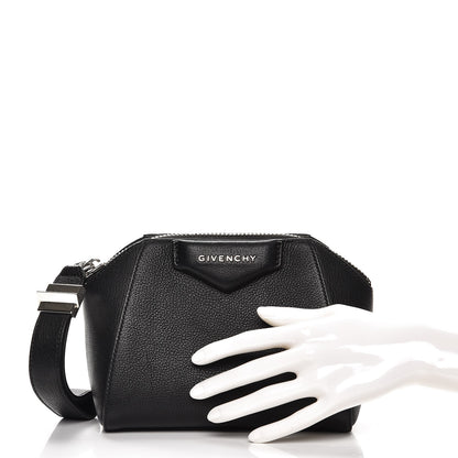 Givenchy Sugar Goatskin Small Antigona Beauty Wristlet Black 2 of 7
