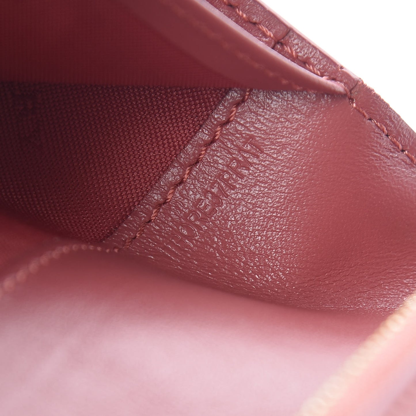 Calfskin Horseferry Check Porter Continental Wallet Coral Pink