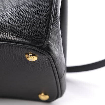 Prada Saffiano Medium Galleria Double Zip Tote Black 14 of 14