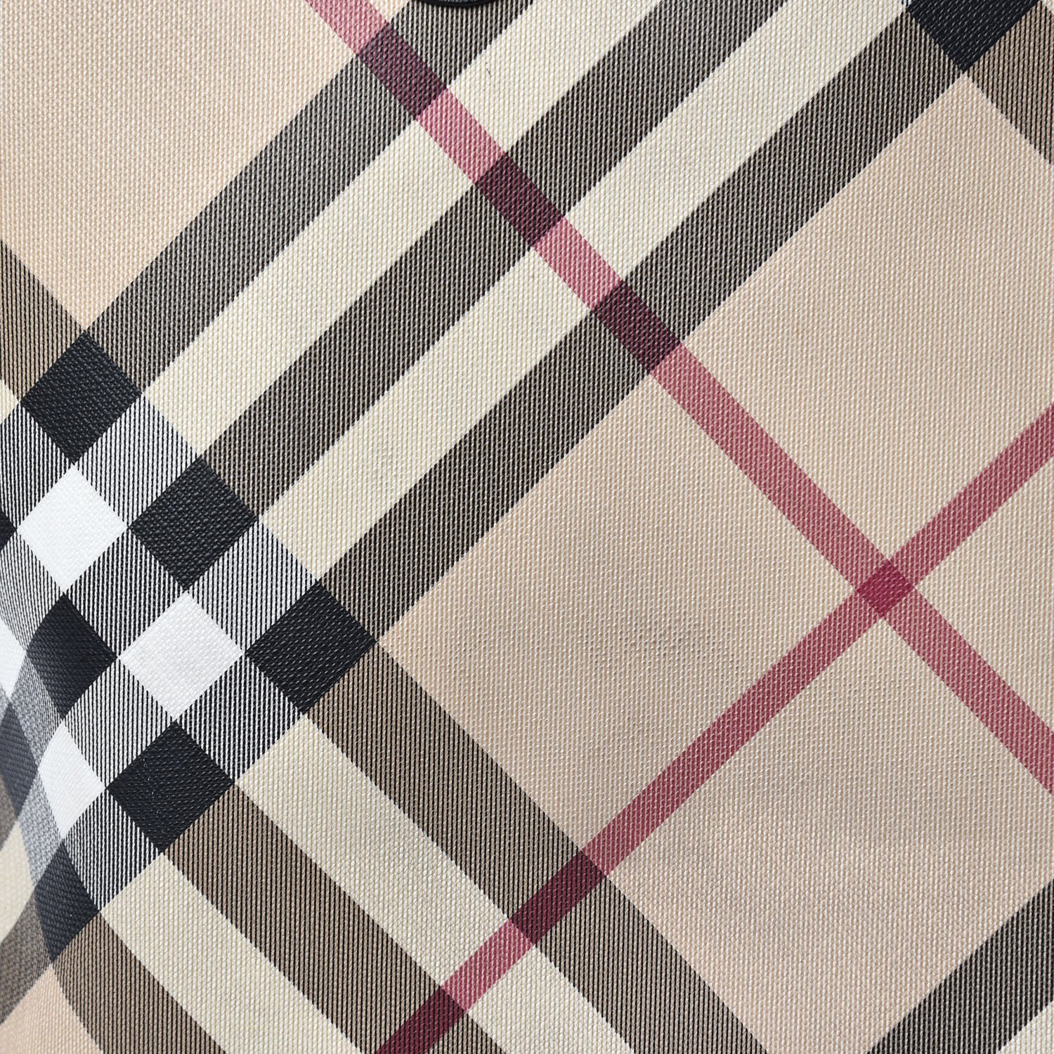Burberry Supernova Check Tote Black 15 of 16
