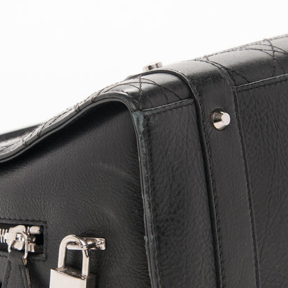 Christian Dior Calfskin Cannage Tote Black 6 of 14
