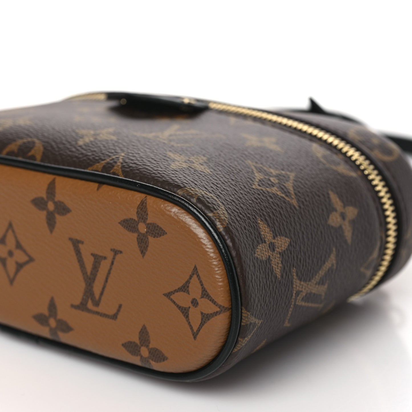 Reverse Monogram Vanity Chain Pouch