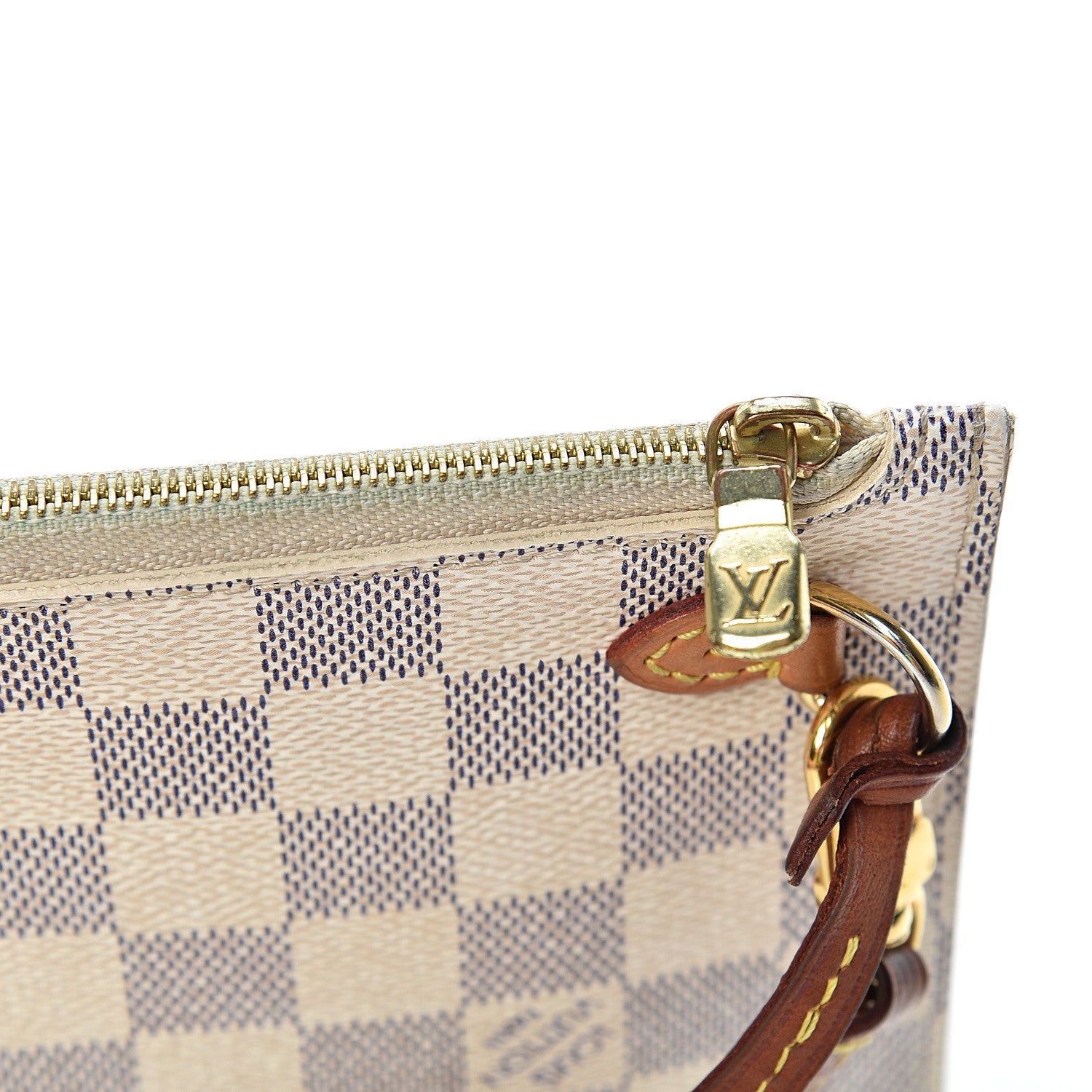 Louis Vuitton Damier Azur Neverfull MM GM Pochette 15 of 16