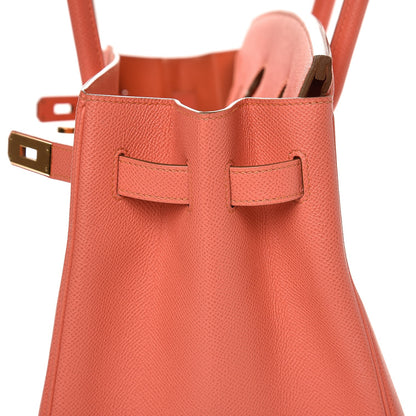 Hermes Epsom Birkin 35 Flamingo 24 of 37