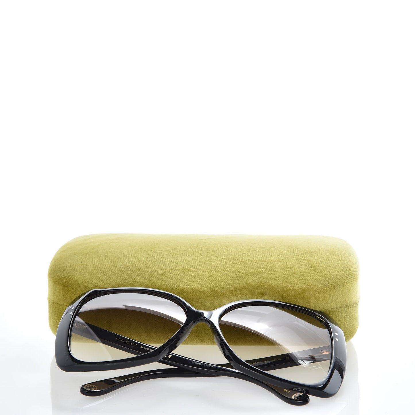Acetate Oversize Square Frame GG0471S Sunglasses Black