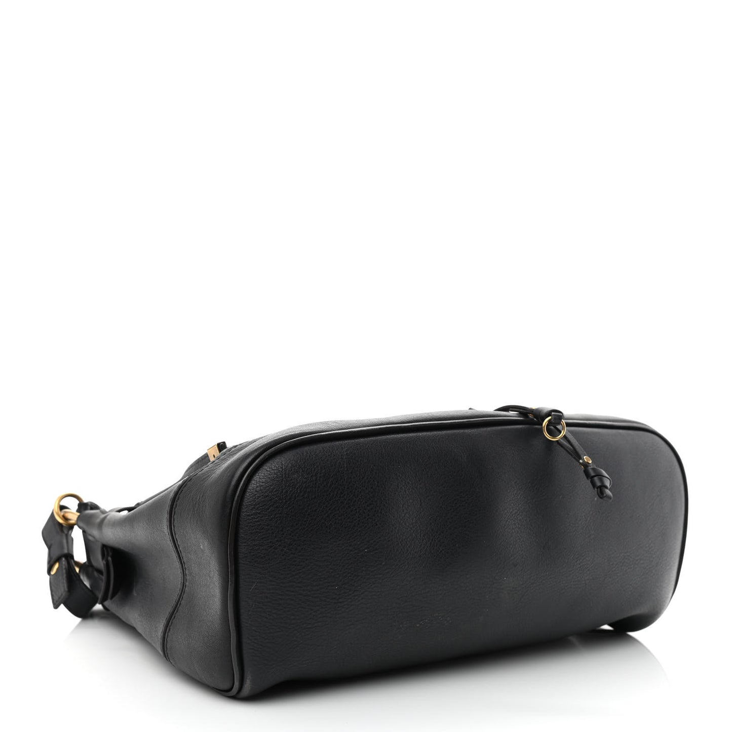 Calfskin Medium Owen Flap Bag Full Blue
