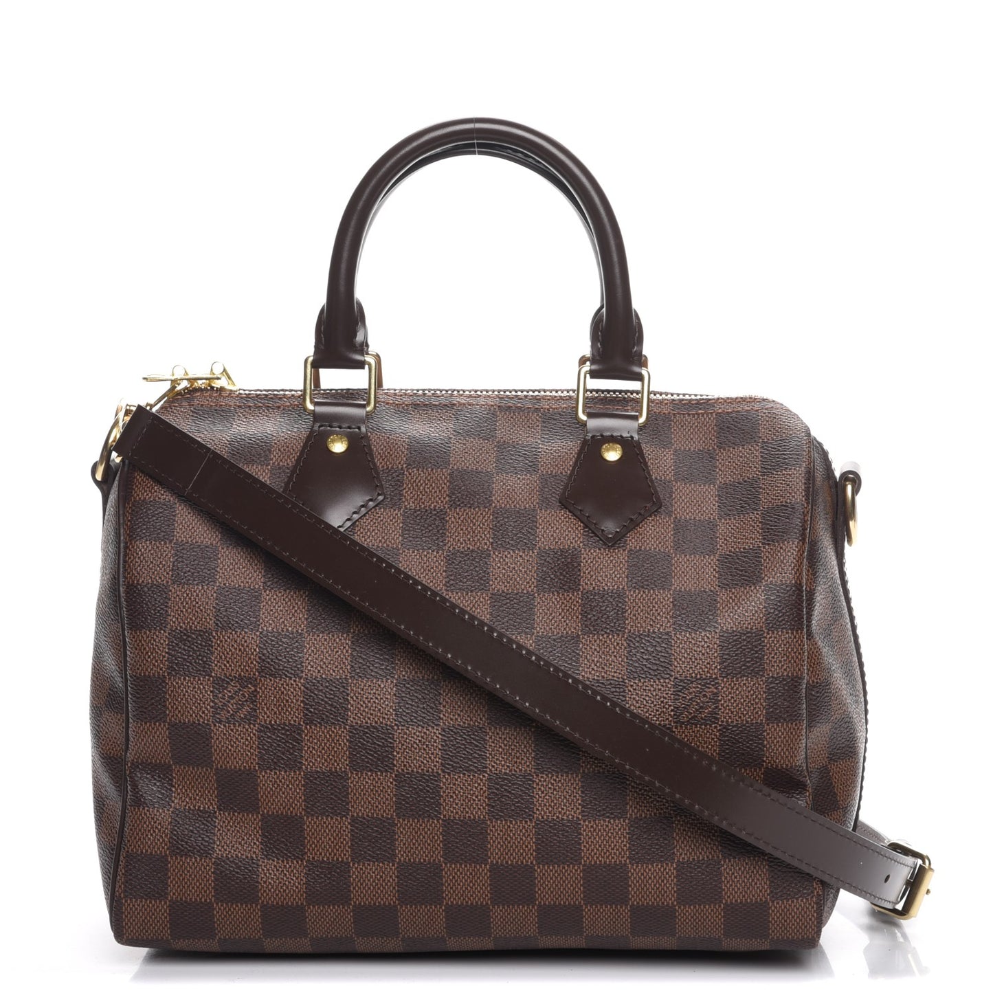 Damier Ebene Speedy Bandouliere 25