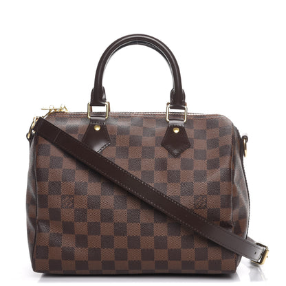 Louis Vuitton Damier Ebene Speedy Bandouliere 25 1 of 9