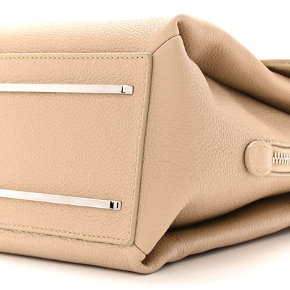 Balenciaga Grained Calfskin Le Dix Small Soft Cartable Beige Seigle 10 of 14