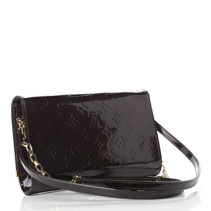 Louis Vuitton Vernis Ana Clutch Amarante 3 of 13