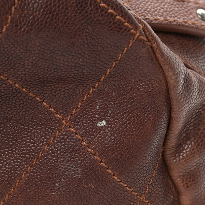 Chanel Caviar Large Outdoor Ligne Doctor Bag Brown 15 of 18