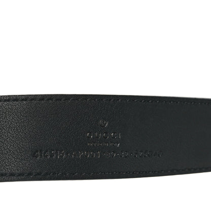 Gucci Calfskin Double G 30mm Belt 80 32 Black 4 of 5
