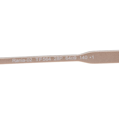 Tom Ford Rania-02 Oval Sunglasses TF564 Rose Gold 6 of 6