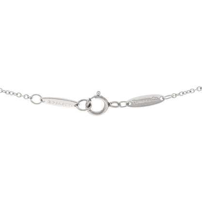Tiffany Platinum Diamond .10ct Elsa Peretti Diamonds by the Yard Pendant Necklace 4 of 4