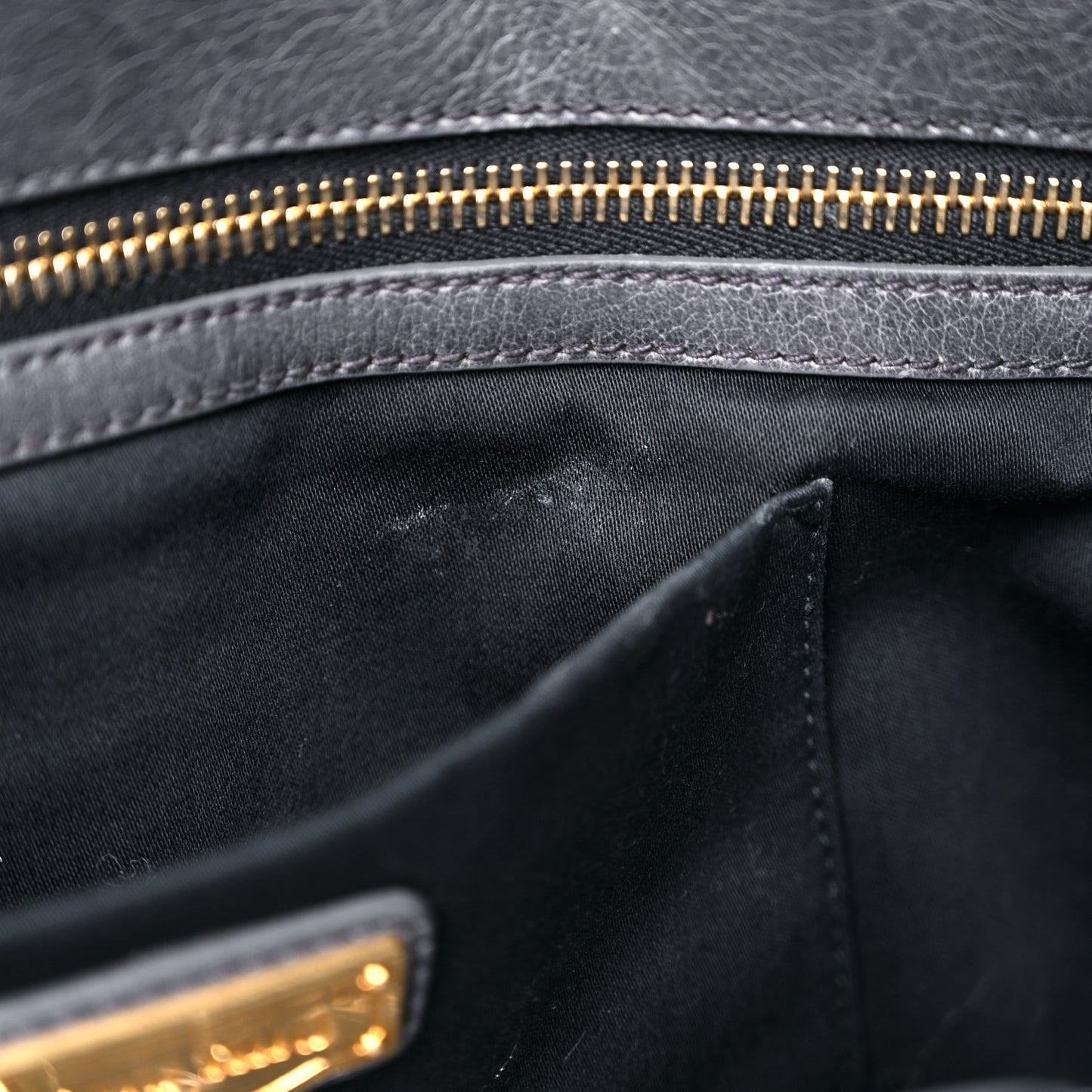 Nappa Matelasse Shopping Tote Prugna