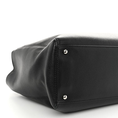 Chanel Caviar Cerf Executive Shopper Tote Black 9 of 10