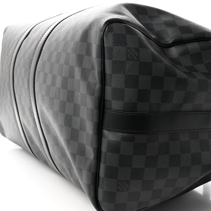 Louis Vuitton Damier Graphite Keepall Bandouliere 55 9 of 25