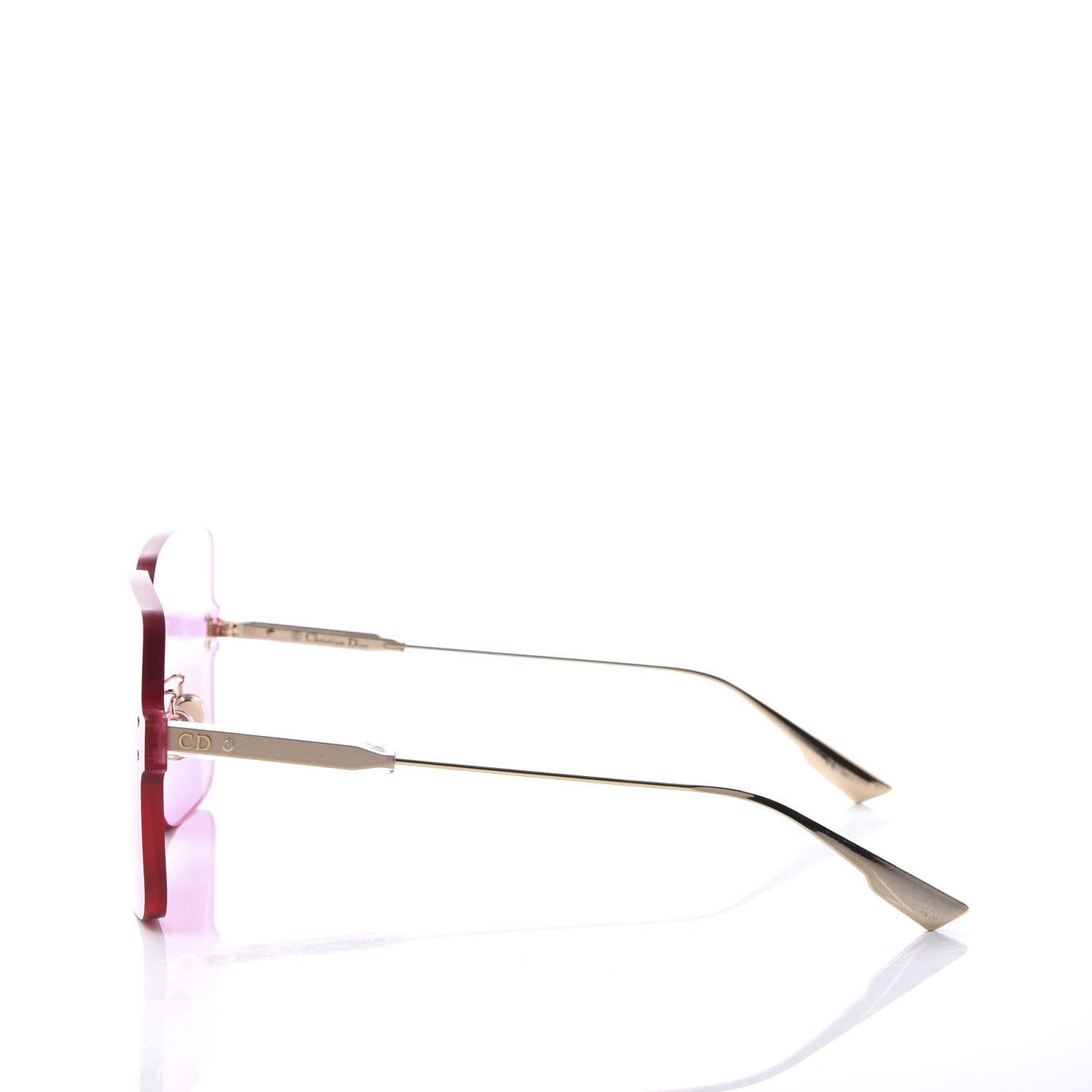 Color Quake 1 Square Shield Sunglasses Fuchsia