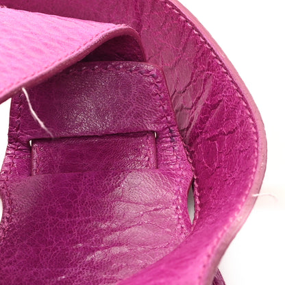 Balenciaga Agneau Giant 21 Gold Hardware Pompon Magenta 11 of 12