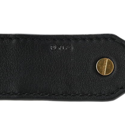 Louis Vuitton Monogram Bandouliere Shoulder Strap XL Black 4 of 4