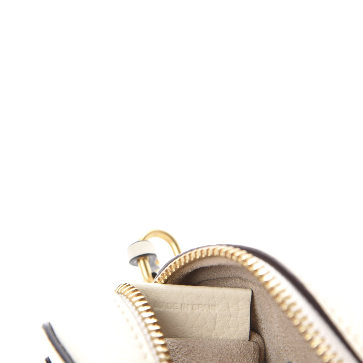 Calfskin Mini Marcie Crossbody Bag Natural White