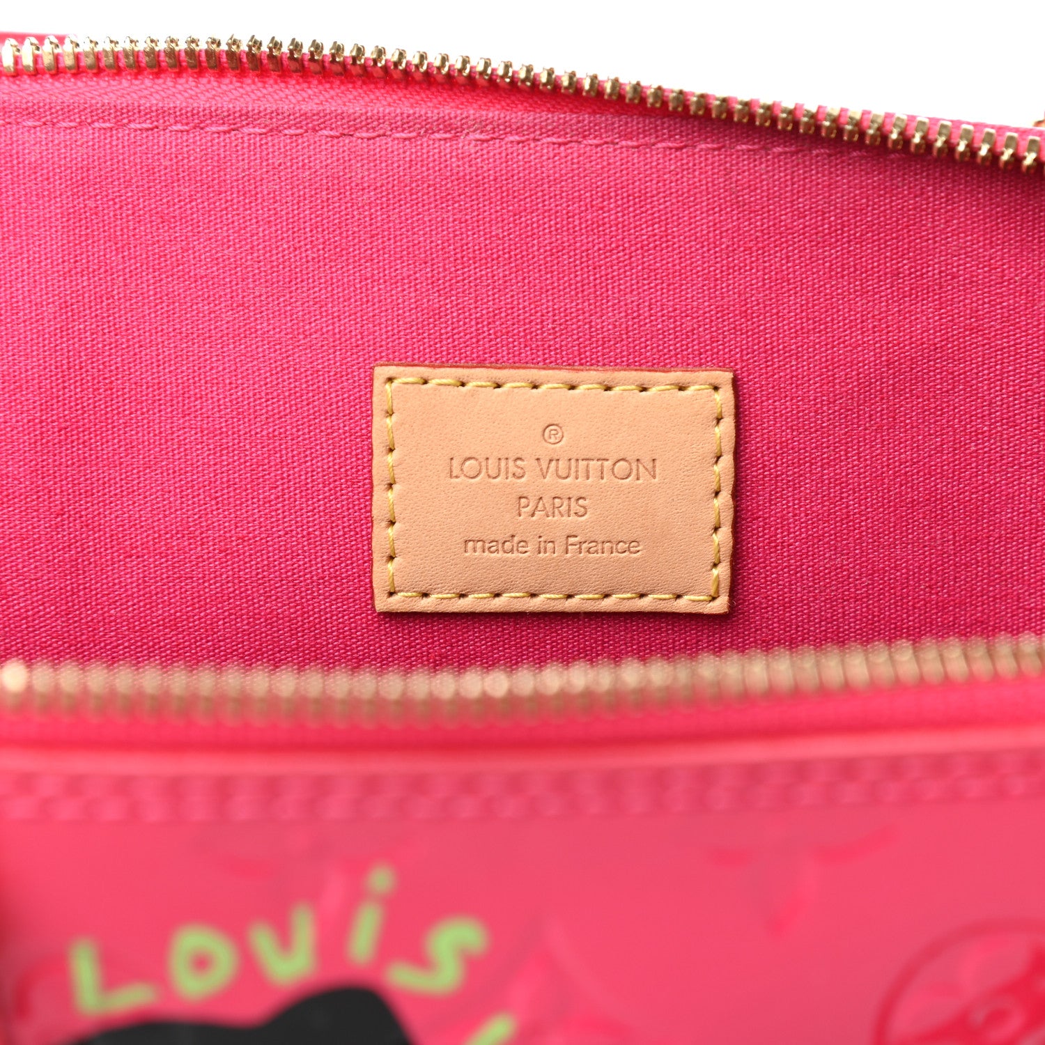 Louis Vuitton Vernis Roses Alma GM Rose Pop 6 of 11