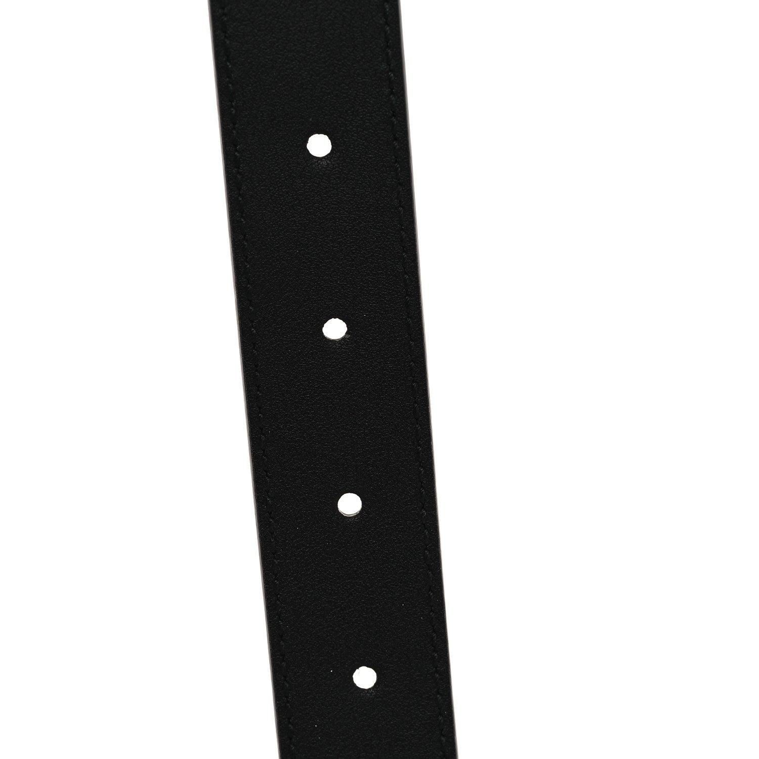 Gucci Calfskin Crystal Double G 30mm Belt 95 38 Black 4 of 4