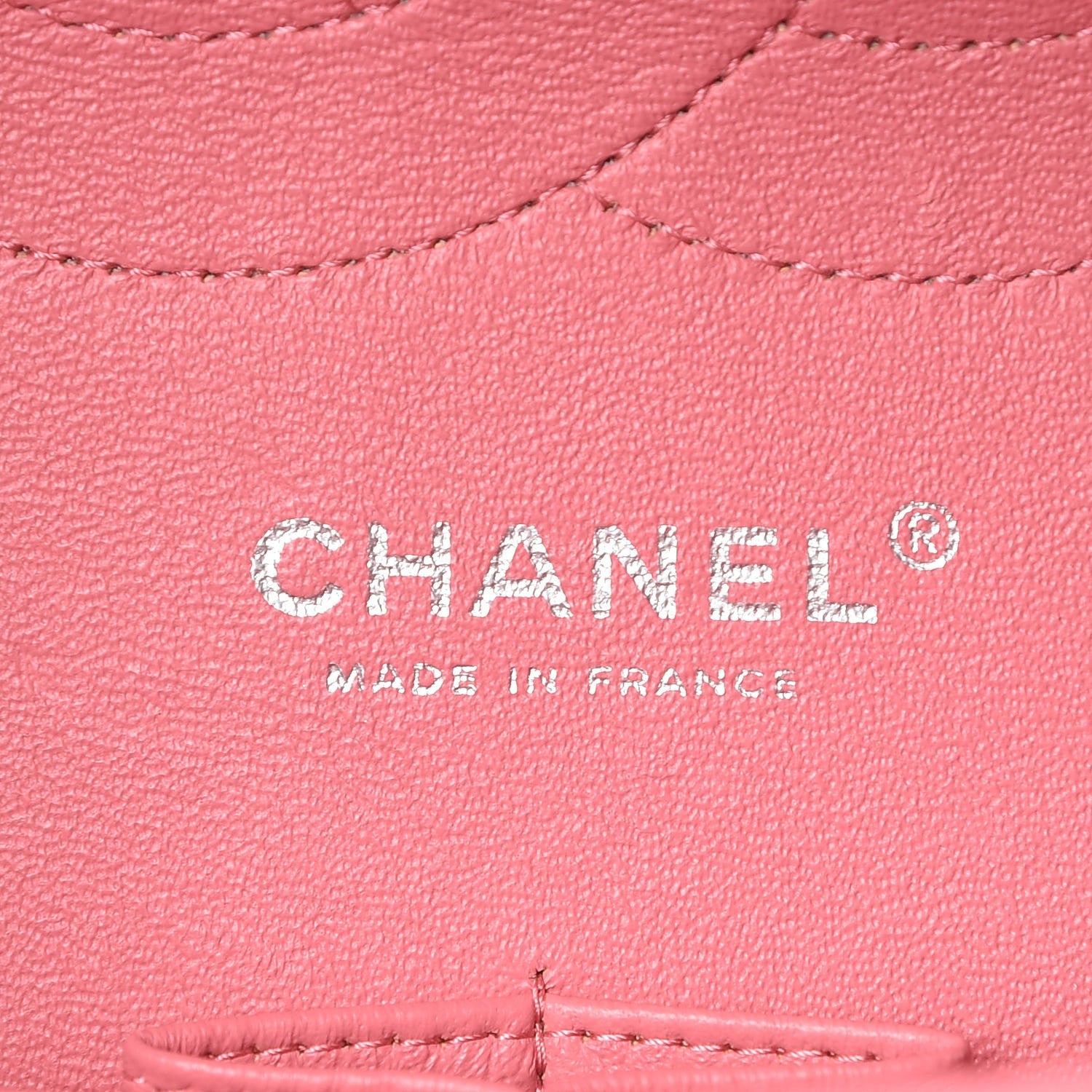 Chanel Lambskin Quilted Jumbo Double Flap Pink 6 of 7
