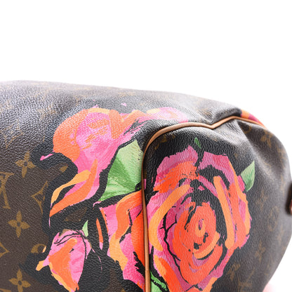 Louis Vuitton Monogram Roses Speedy 30 8 of 11