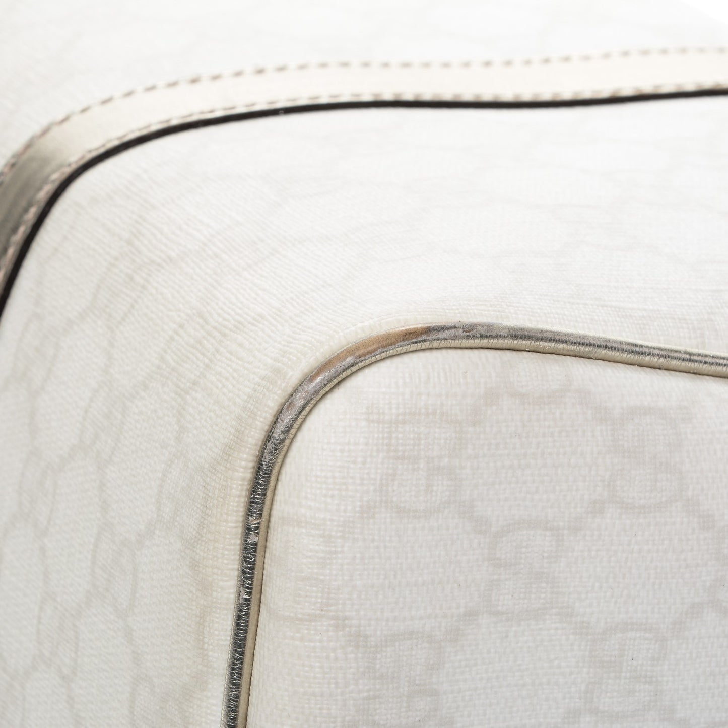 GG Plus Monogram Medium Joy Boston White