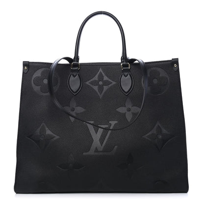 Louis Vuitton Empreinte Monogram Giant Onthego GM Black 1 of 8