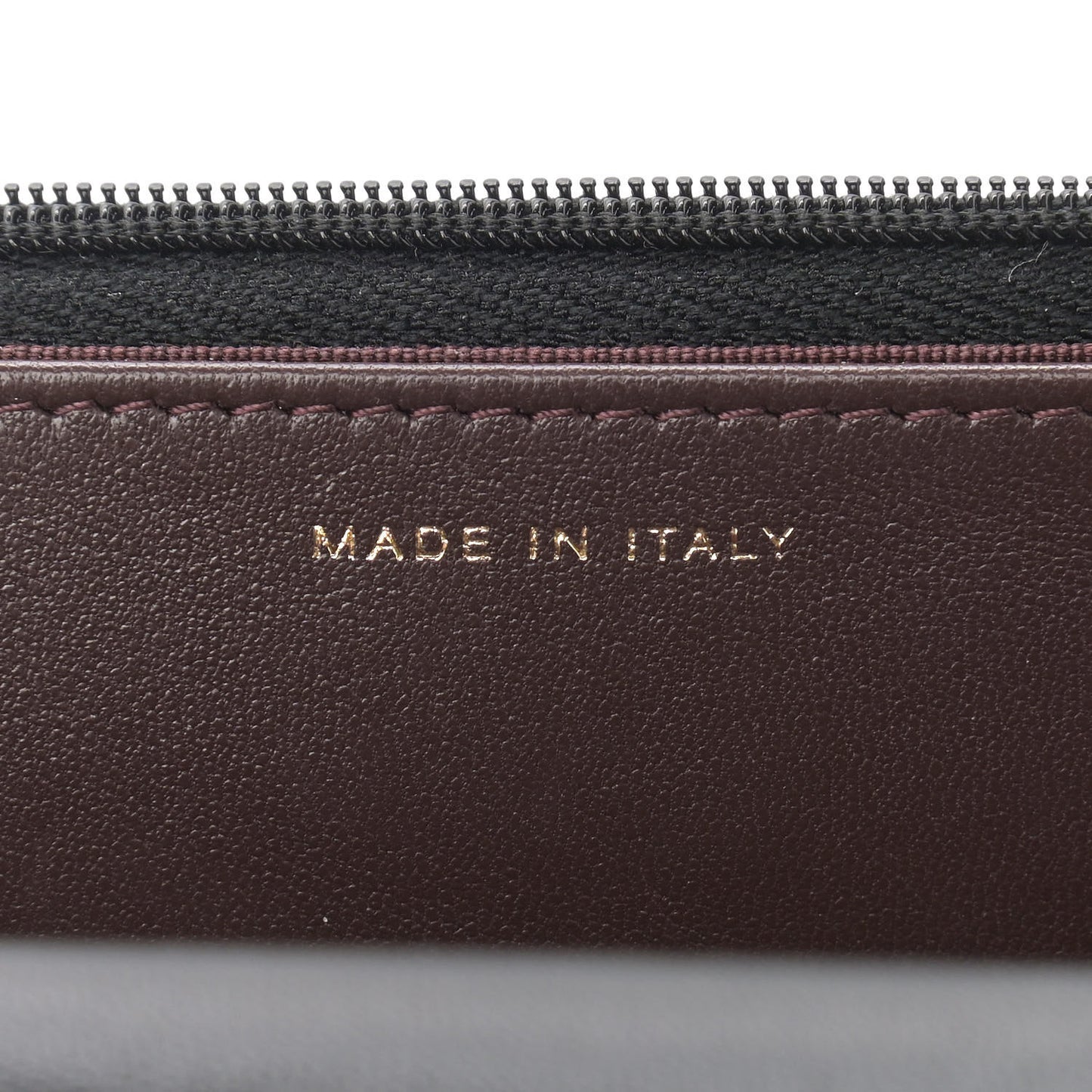 Lambskin Quilted Wallet On Chain WOC Black