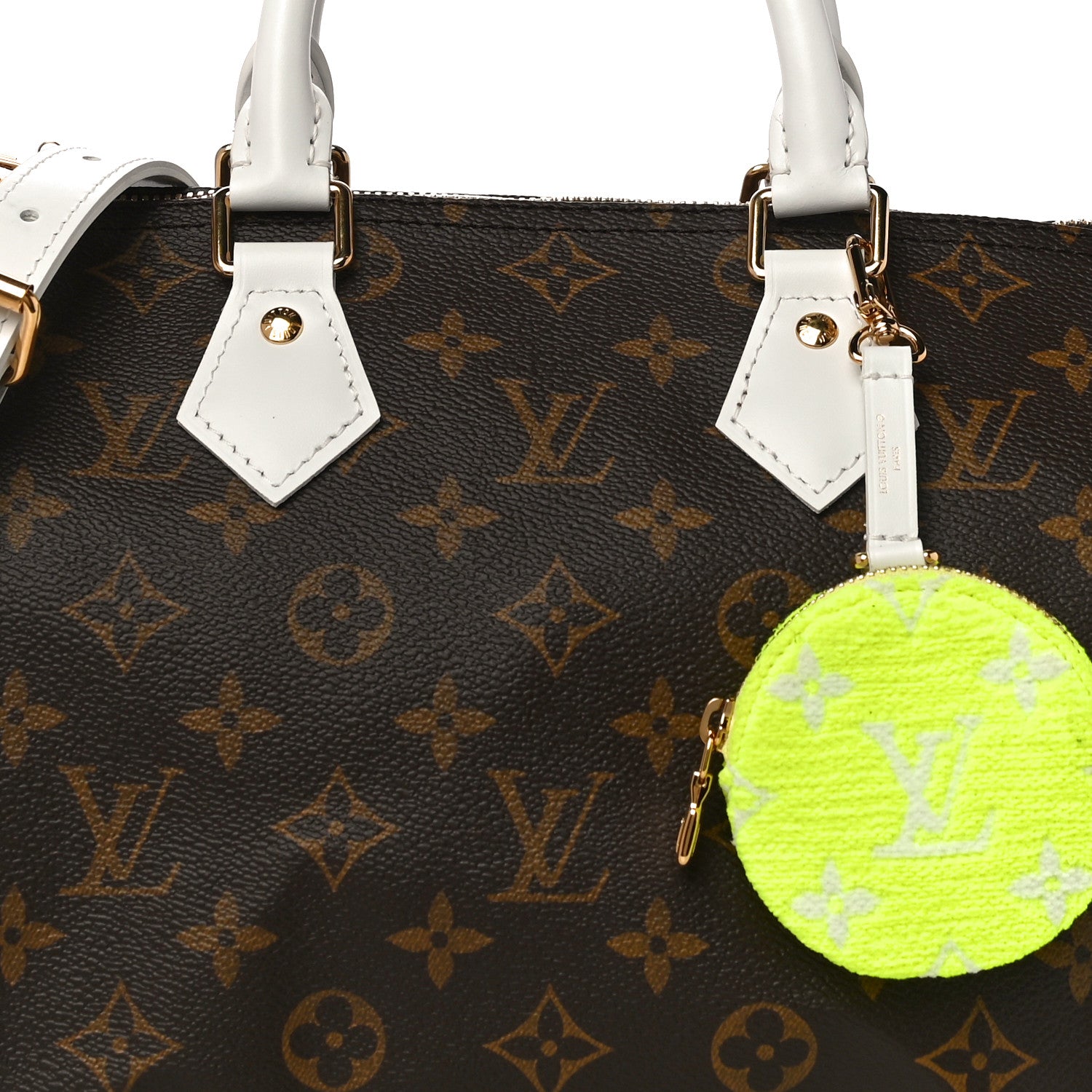 Louis Vuitton Monogram LV Match Speedy Bandouliere 25 White 9 of 9