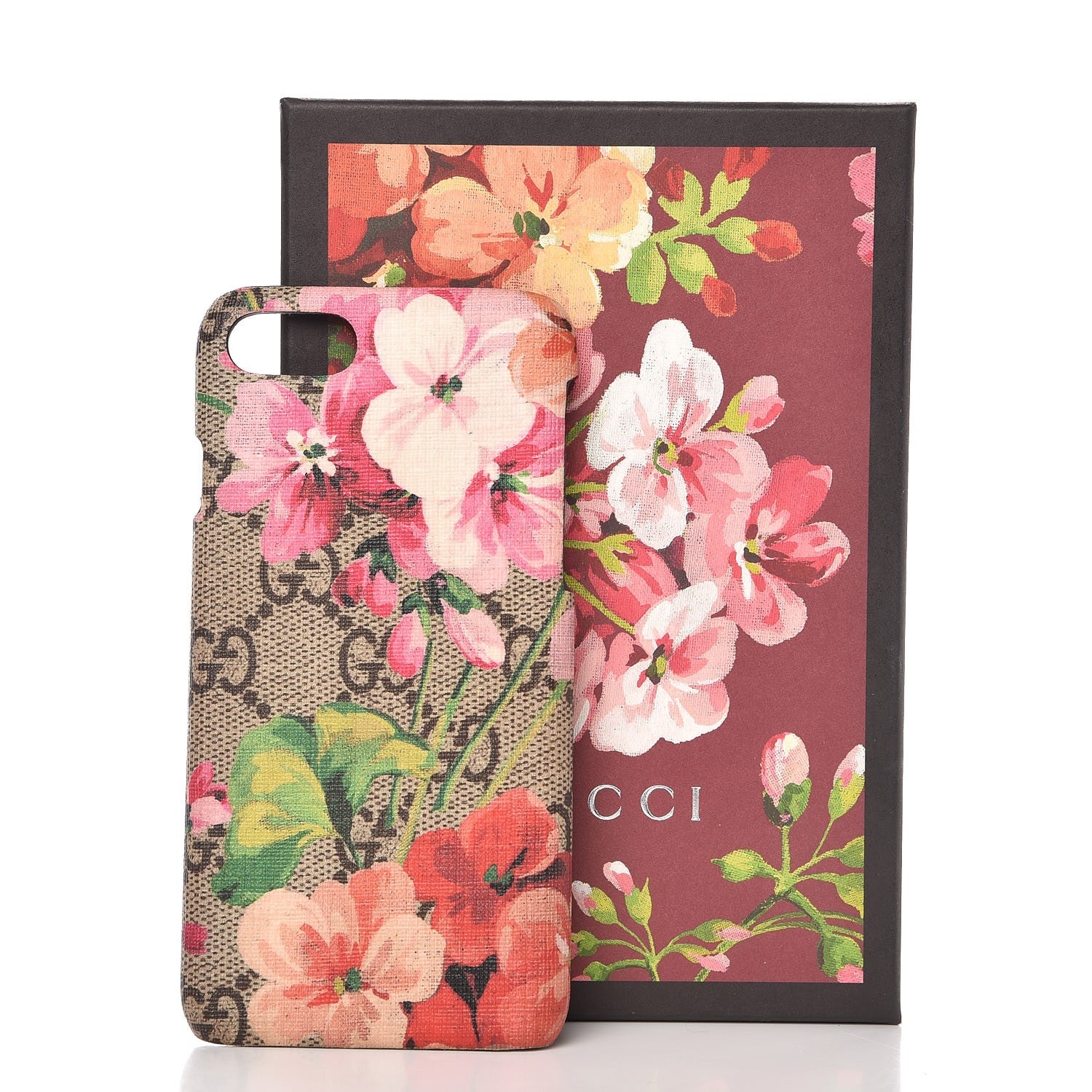 Gucci GG Supreme Monogram Blooms iPhone 6 Case Beige Multicolor 8 of 8