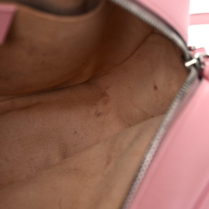 Gucci Calfskin Matelasse Small GG Marmont Chain Shoulder Bag Wild Rose 16 of 21