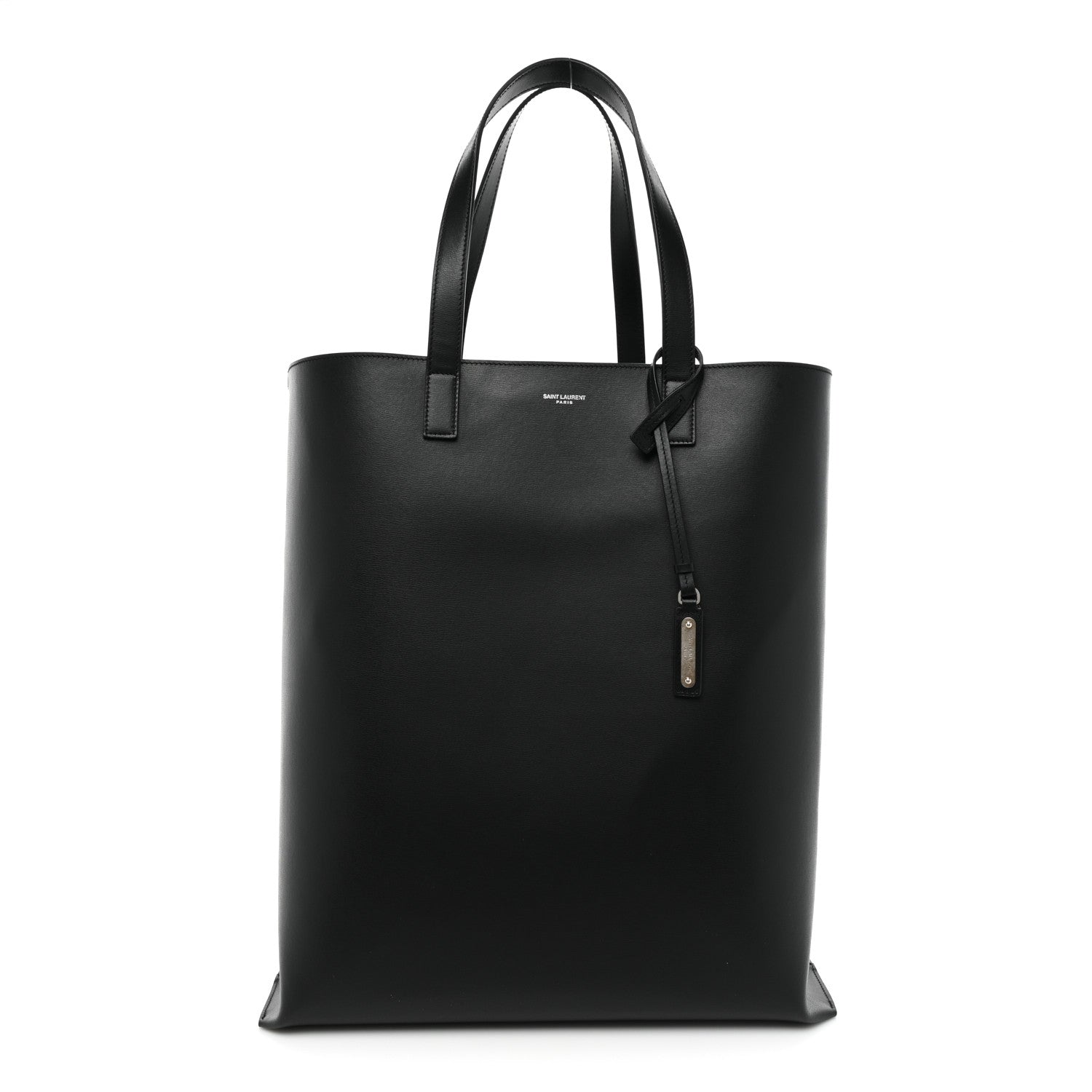 Saint Laurent Calfskin Medium Shopper Tote Black 1 of 13