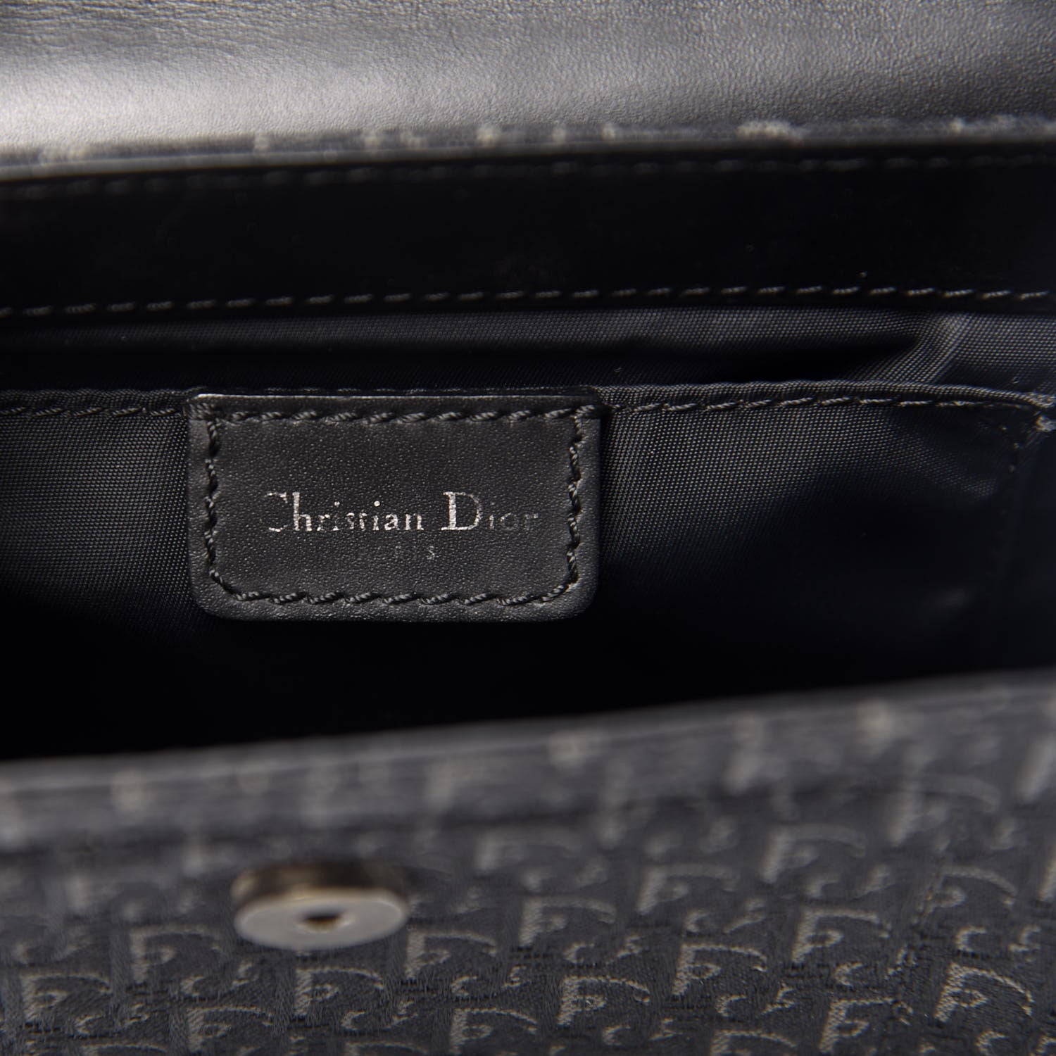 Christian Dior Monogram Street Chic Messenger Navy 8 of 10