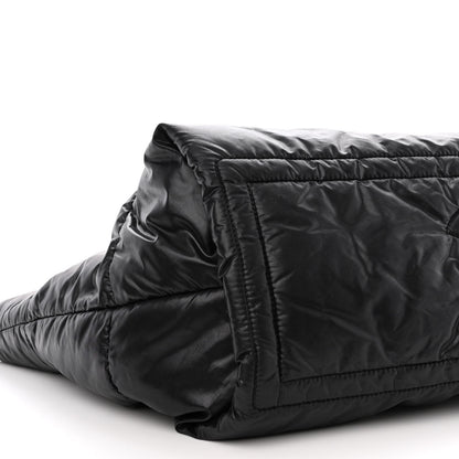 Chanel Nylon Quilted Medium Coco Cocoon Reversible Tote Black 9 of 10