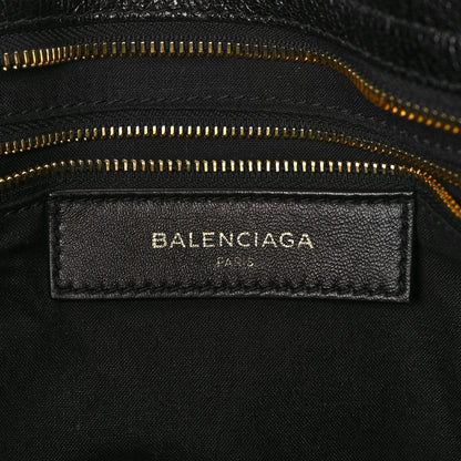 Balenciaga Chevre Gold Metallic Edge Hardware S City Black 6 of 11