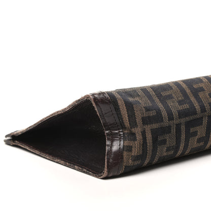 Fendi Zucca Zip Pouch Tobacco 7 of 8